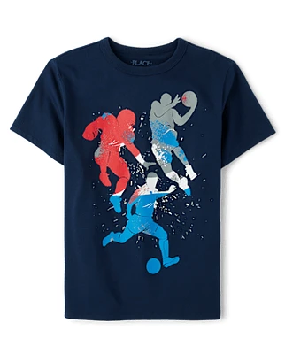 Boys Sports Graphic Tee