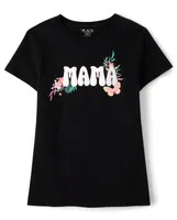 Womens Mommy And Me Mama Graphic Tee