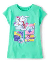 Girls Unicorn Dream Graphic Tee