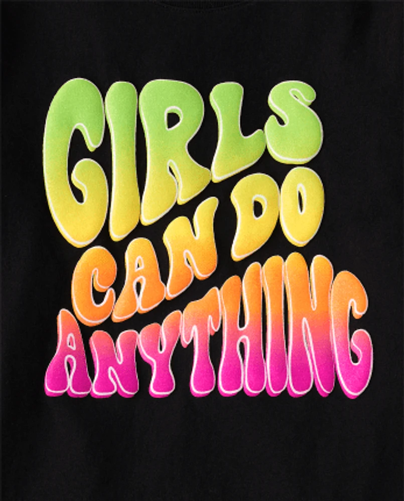 Girls Can Do Anything Graphic Tee