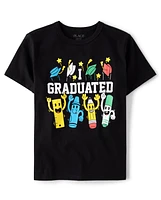 Unisex Kids I Graduated Graphic Tee