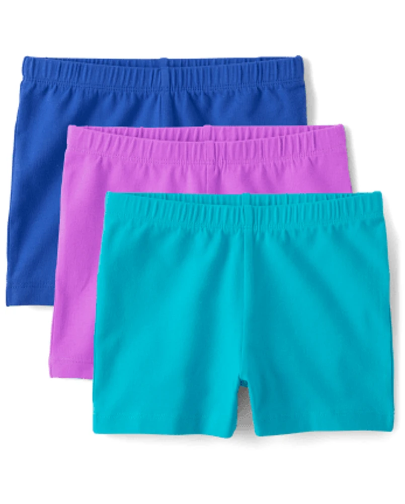 Girls Cartwheel Shorts 3-Pack