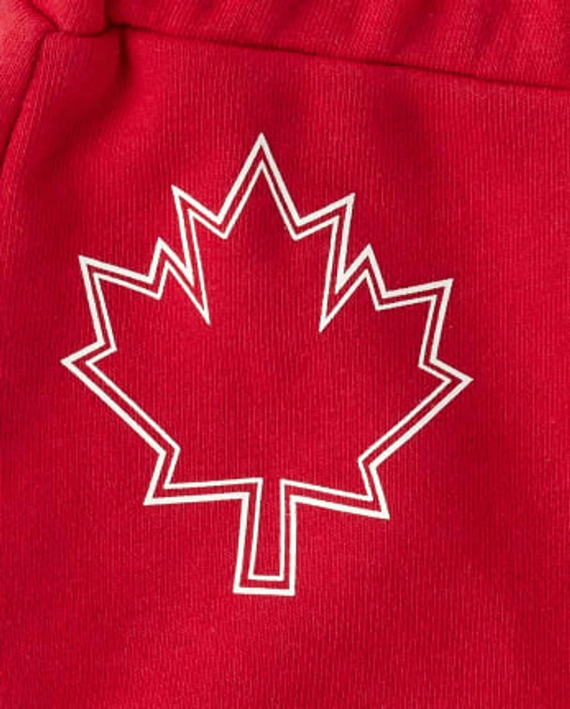 Toddler Boys Canada French Terry Shorts