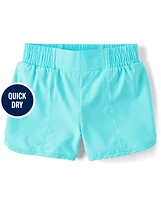 Girls Quick Dry Lined Shorts