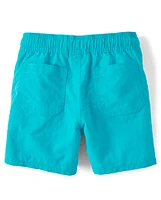 Boys Quick Dry Pull On Pool To Play Shorts