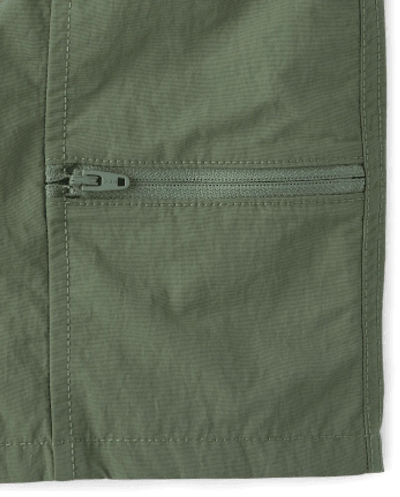 Boys Quick Dry Pool To Play Cargo Shorts