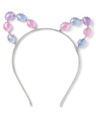 Girls Seashell Cat Ears Headband