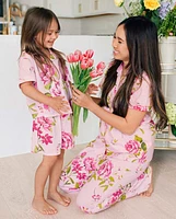 Girls Floral Pajamas