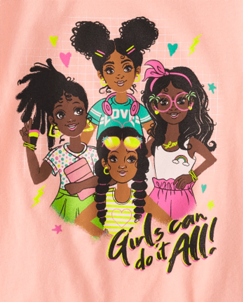 Girls Girl Group Graphic Tee