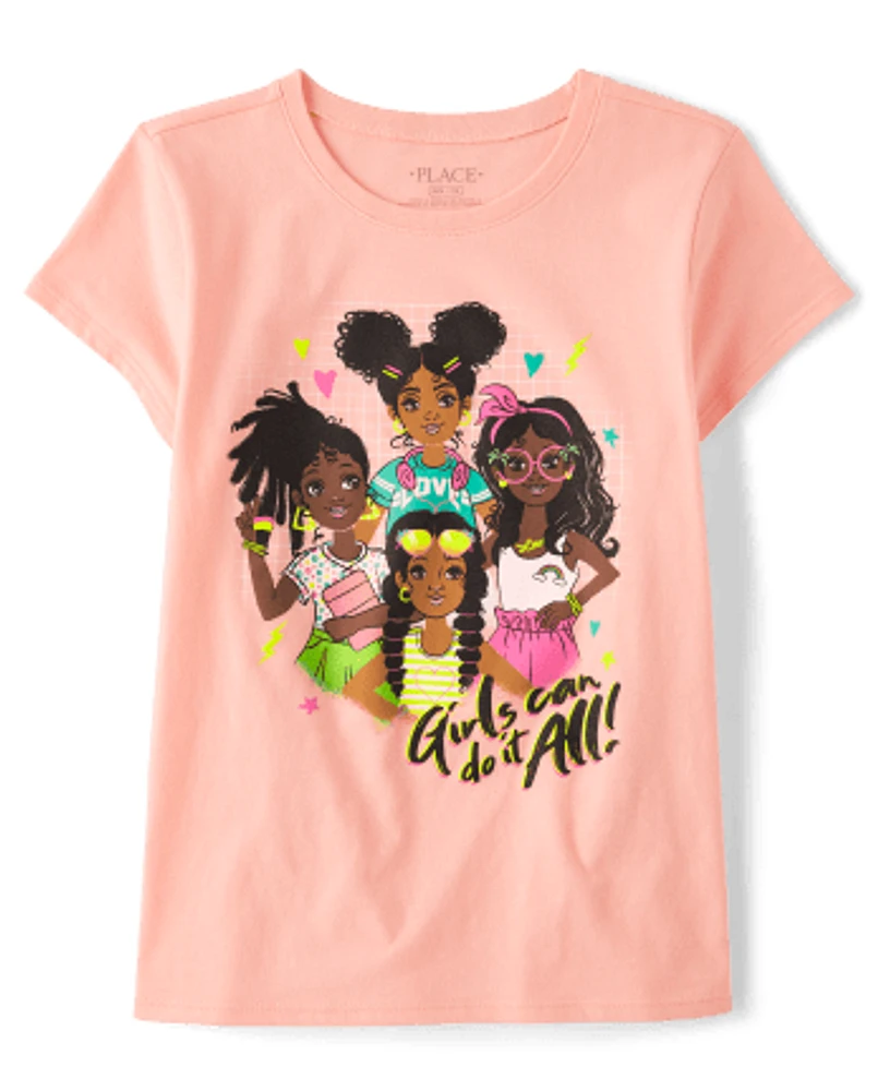 Girls Girl Group Graphic Tee