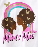 Girls Mom's Mini Graphic Tee