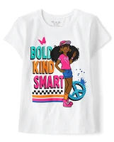 Girls Bold Kind Smart Graphic Tee
