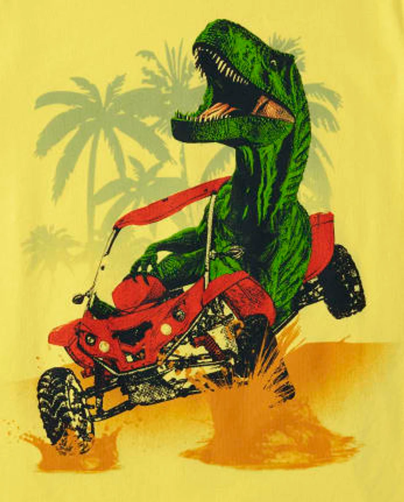 Boys Dino Dune Buggy Graphic Tee