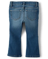 Baby And Toddler Girls Flare Jeans