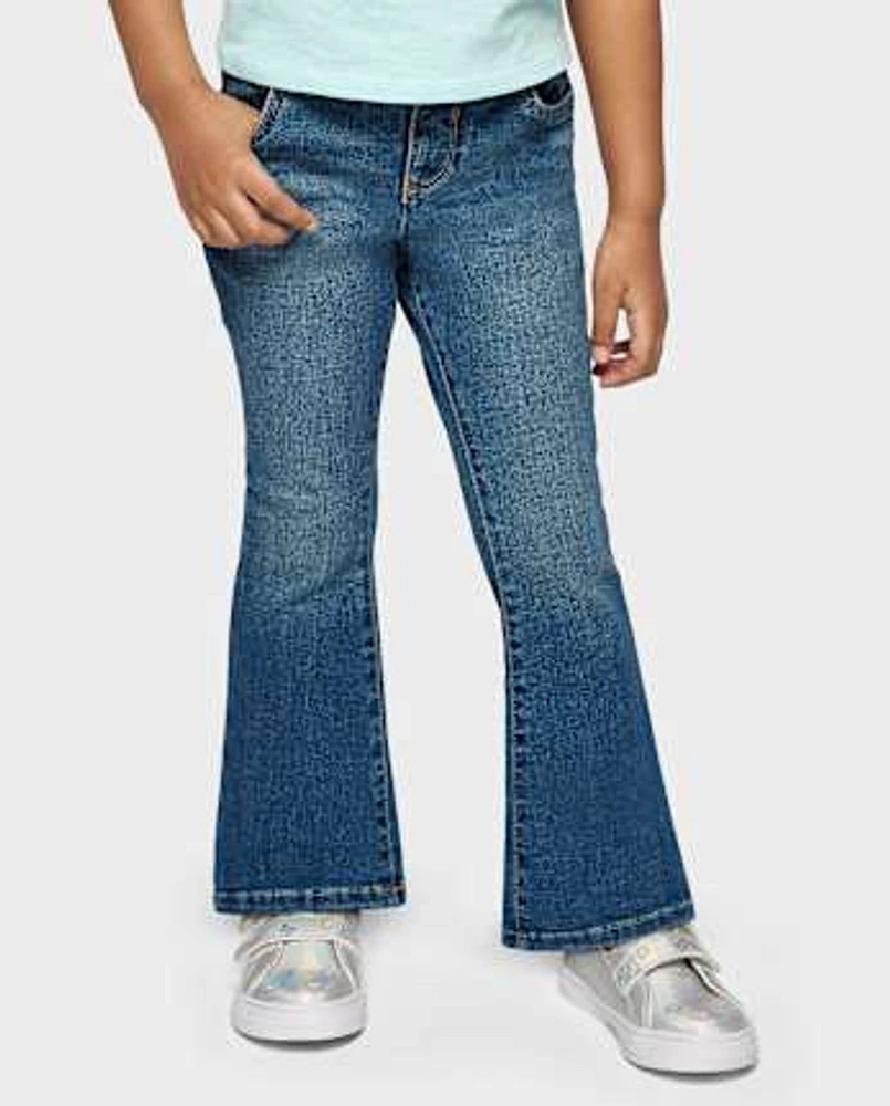 Baby And Toddler Girls Flare Jeans