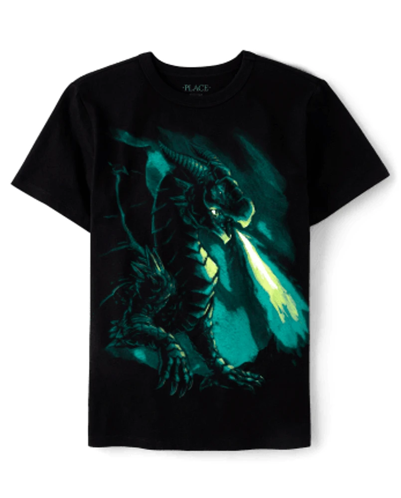 Boys Dragon Graphic Tee