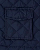 Girls Quilted Puffer Jacket