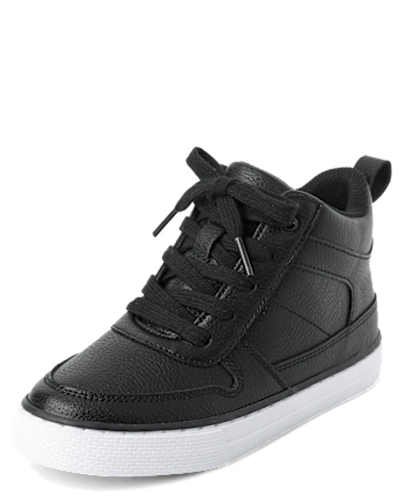 Boys High Top Sneakers