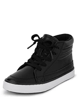 Boys High Top Sneakers