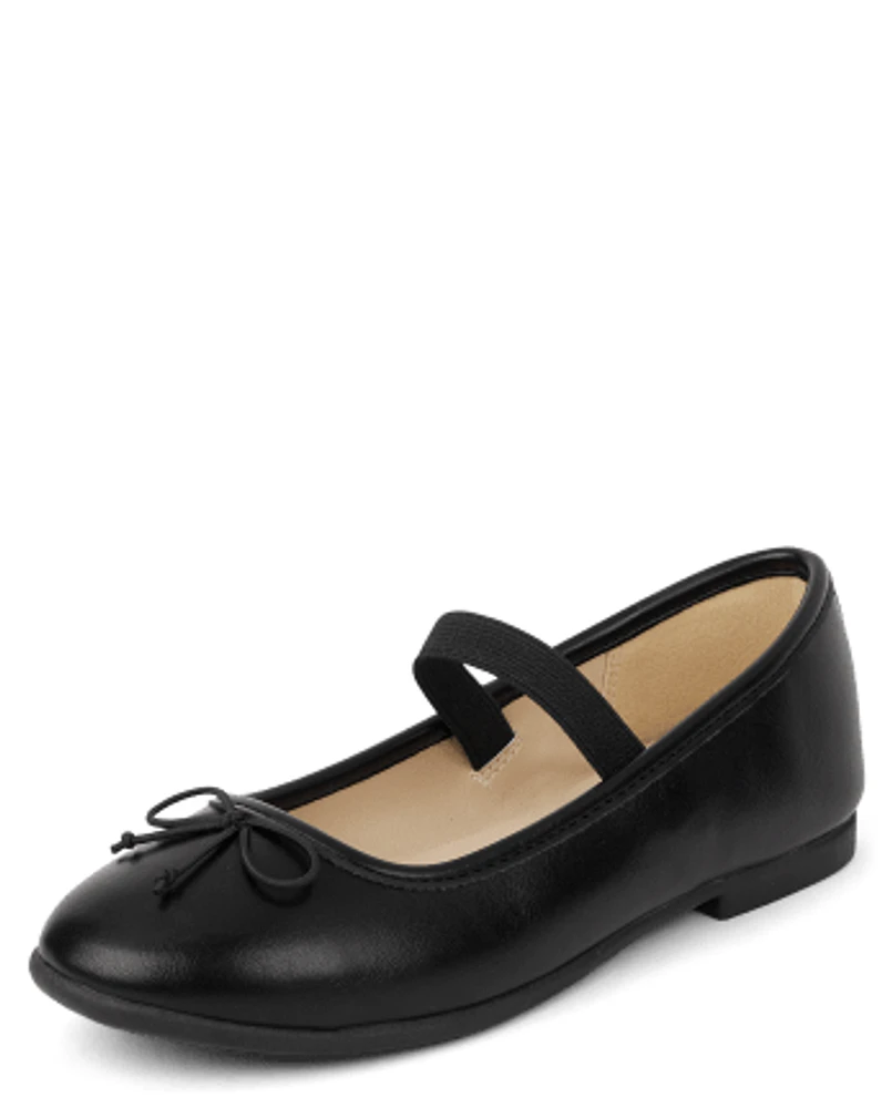 Girls Bow Ballet Flats