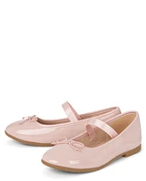 Girls Bow Ballet Flats