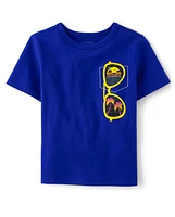 Baby And Toddler Boys Sunglasses Graphic Tee