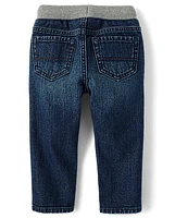 bébé et tout-petit, garçon Pull On Straight Jeans