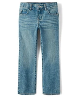 Boys Non-Stretch Bootcut Jeans