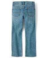 Boys Non-Stretch Bootcut Jeans