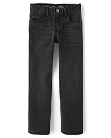 Boys Non-Stretch Bootcut Jeans