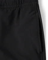 Boys Quick Dry Lined Pull On Jogger Shorts