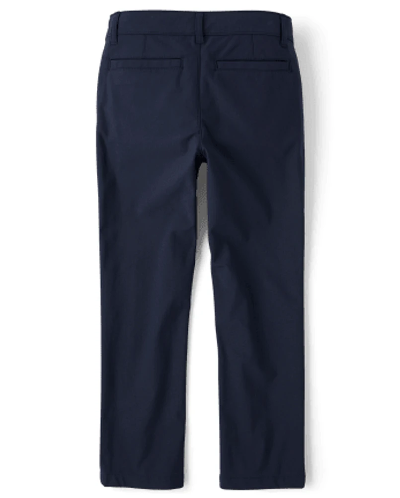 Boys Uniform Quick Dry Skinny Chino Pants