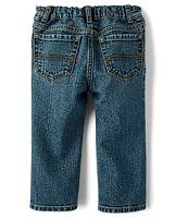 Baby And Toddler Boys Non-Stretch Bootcut Jeans