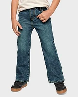 Baby And Toddler Boys Non-Stretch Bootcut Jeans