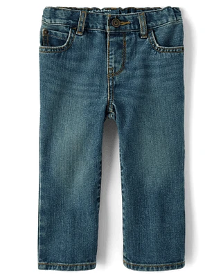 Baby And Toddler Boys Non-Stretch Bootcut Jeans