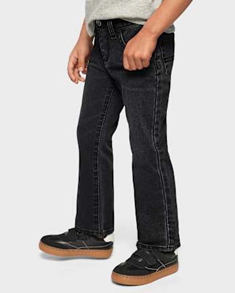 Baby And Toddler Boys Non-Stretch Bootcut Jeans