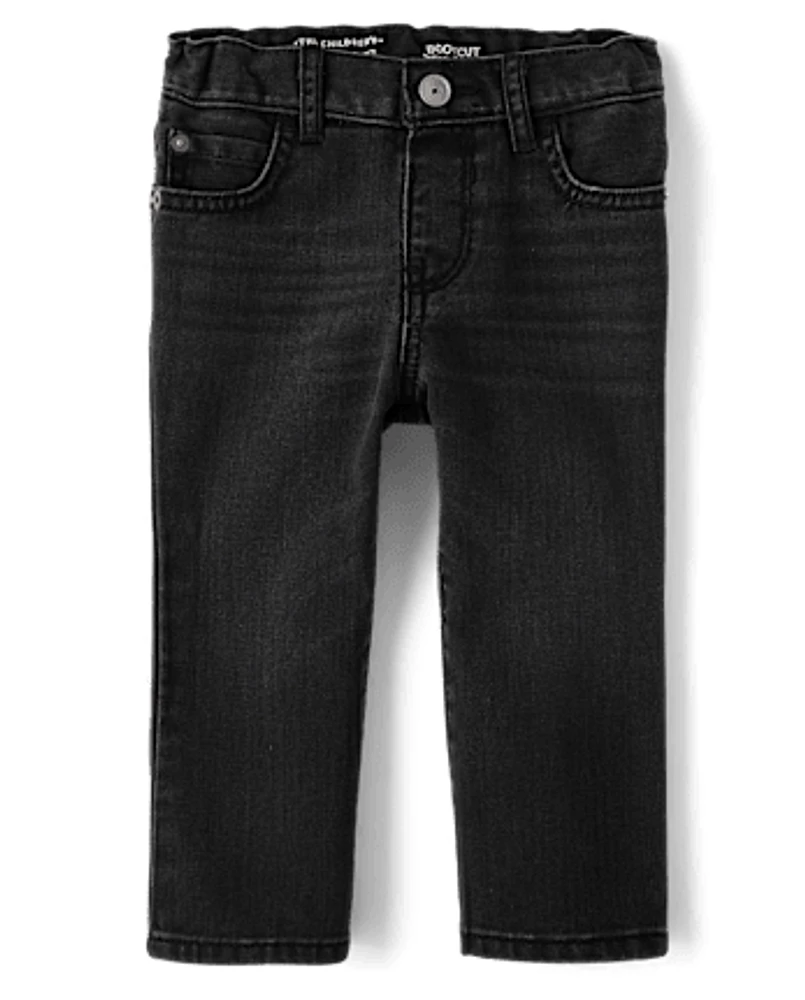 Baby And Toddler Boys Non-Stretch Bootcut Jeans