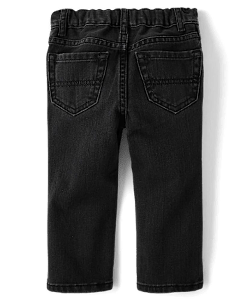 Baby And Toddler Boys Non-Stretch Bootcut Jeans