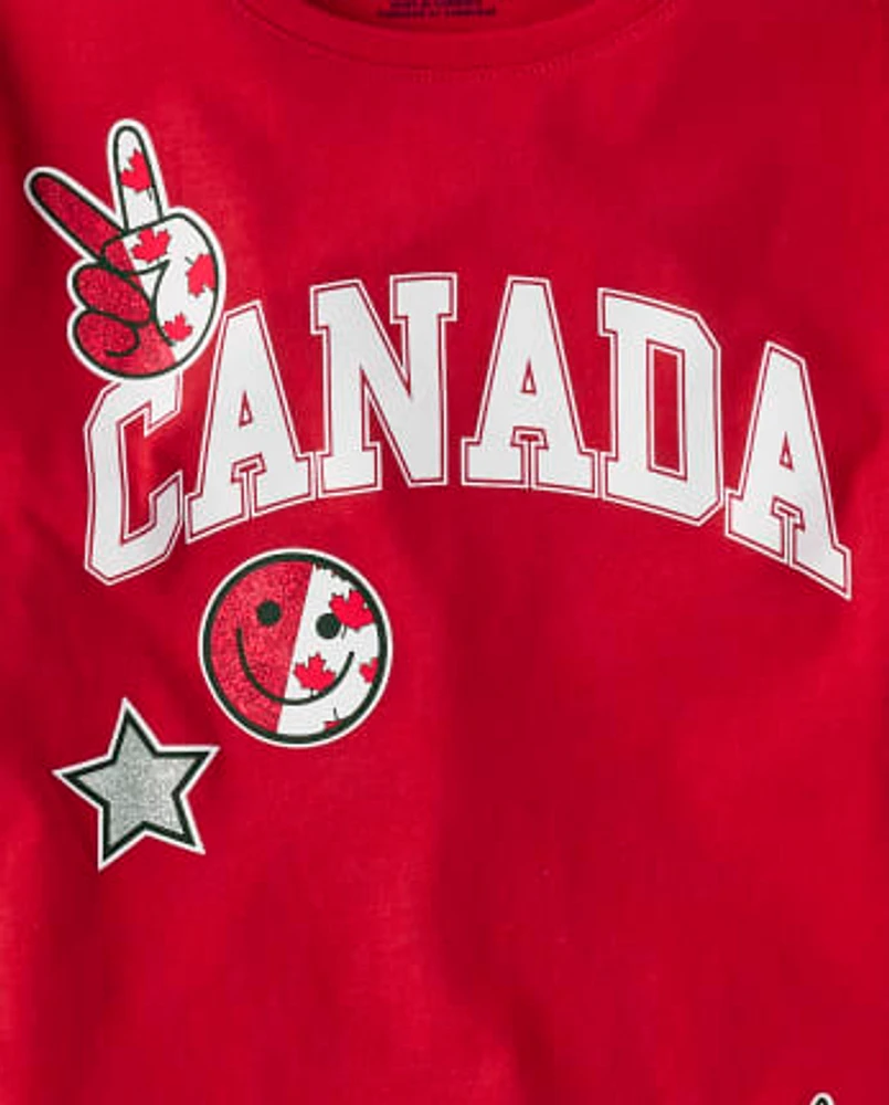 Girls Canada Graphic Tee