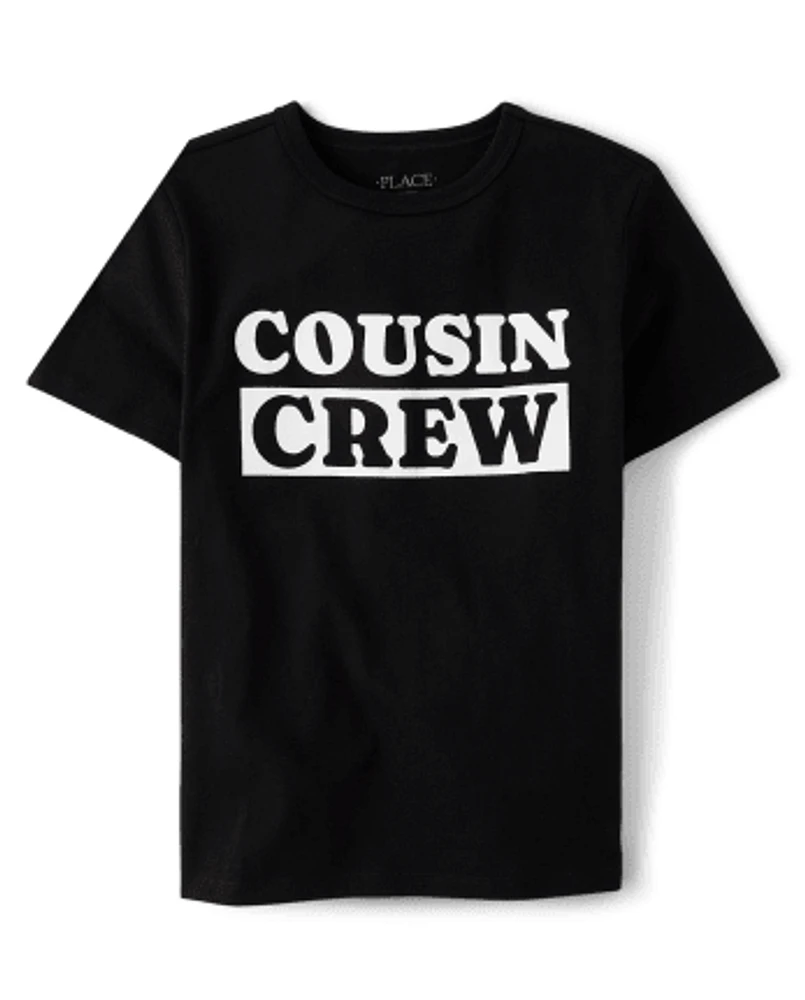 Unisex Kids Cousin Crew Graphic Tee