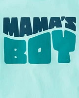 Baby And Toddler Boys Mama's Boy Graphic Tee