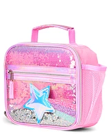 Girls Rainbow Sequin Shakey Star Lunchbox