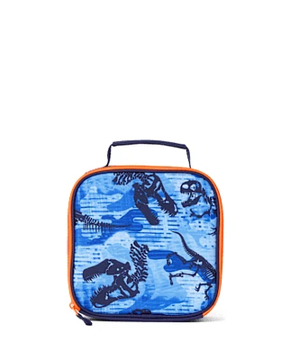 Boys Tie Dye Dino Lunchbox