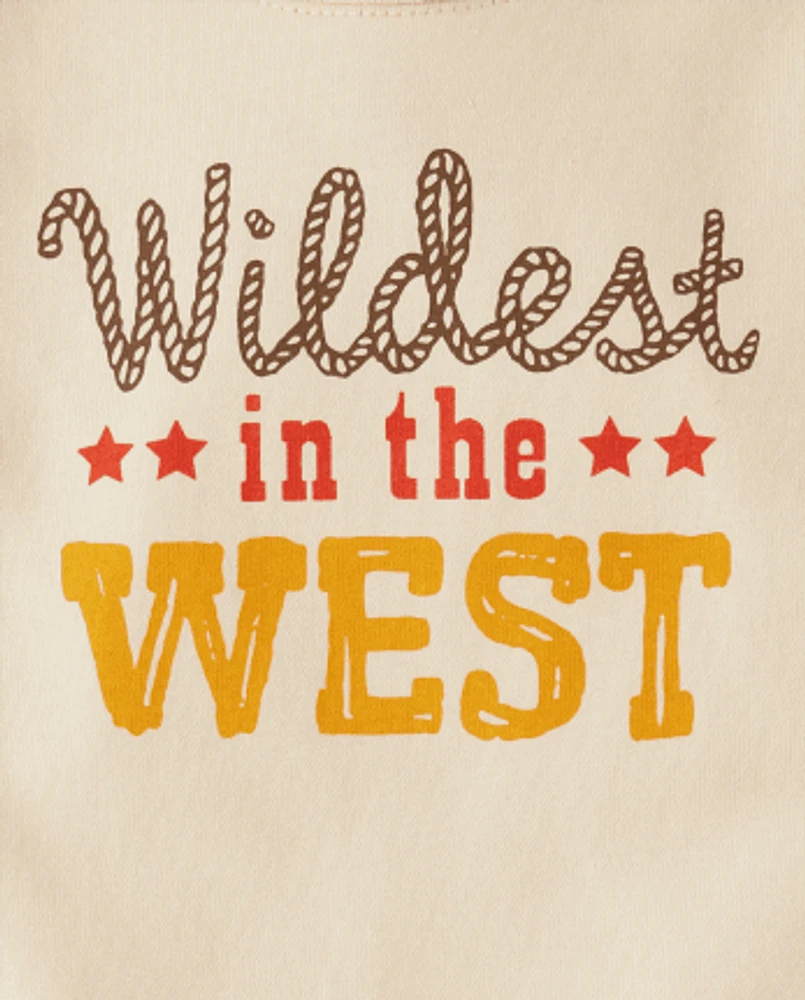 Unisex Baby Wildest West Graphic Bodysuit