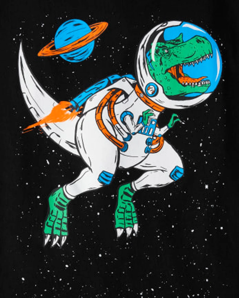 Boys Dino Space Graphic Tee 2-Pack