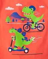 Baby And Toddler Boys Dino Graphic Tee -Pack