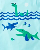 Baby And Toddler Boys Dino Graphic Tee -Pack