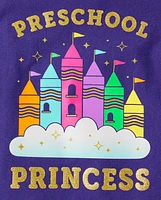 Toddler Girls Preschool Princess Graphic Tee