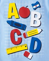 Baby And Toddler Boys ABC Graphic Tee