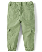 Baby And Toddler Girls Cargo Jogger Pants